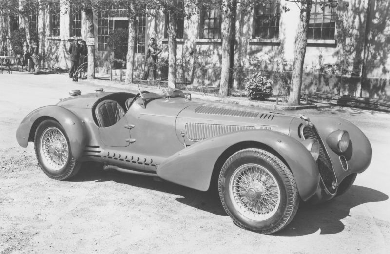 1938 Alfa Romeo 8C 2900 Mille Miglia Spider