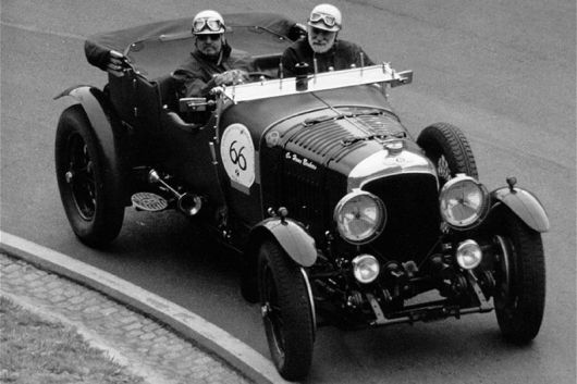 1930 Bentley 4½ Litre Le Mans during the Mille Miglia