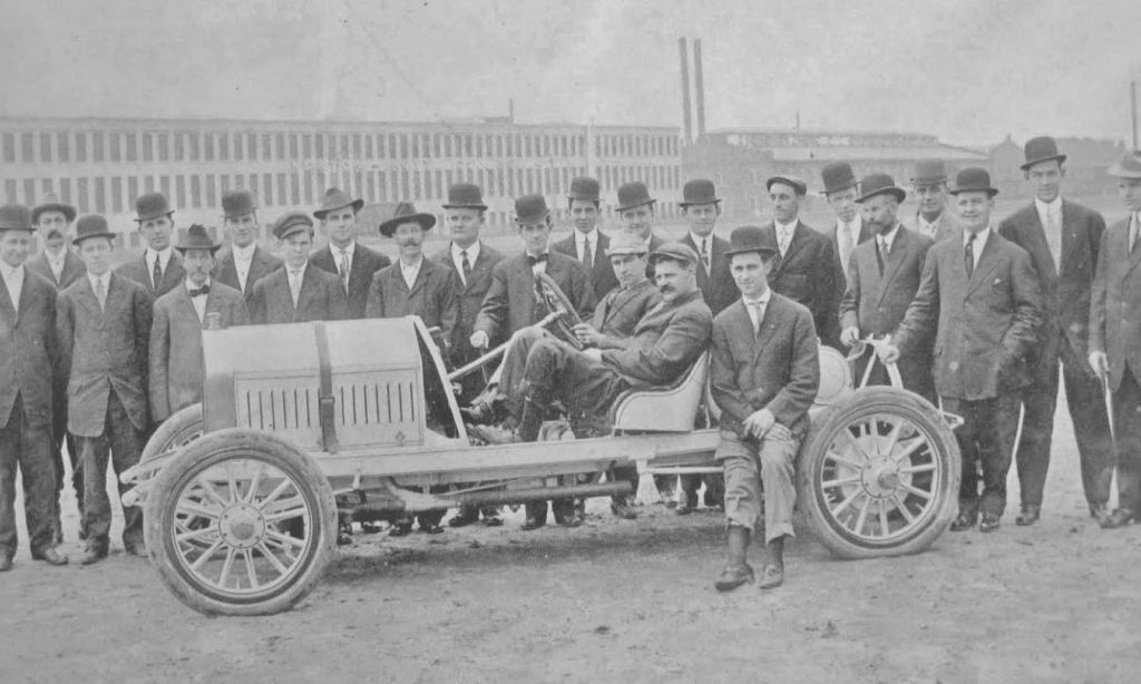 Louis Joseph Chevrolet & the Buick Racing Team, 1909