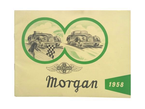 Morgan Sales Brochure 1958 Model Range