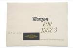 1962-1963 Morgan 4/4 & Plus 4 Model Range Sales Brochure