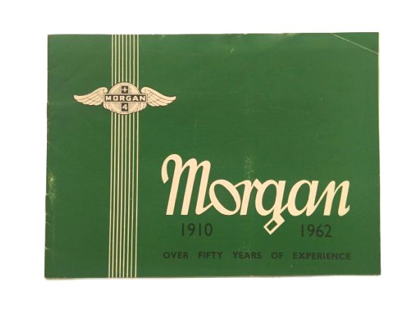Morgan Sales Brochure 1962 Model Range