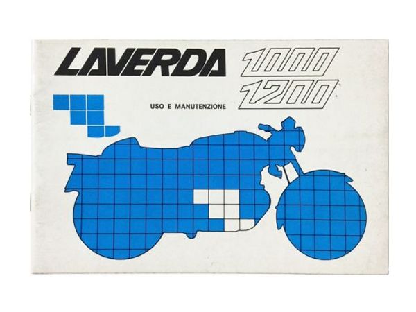 1978 Laverda 1000 - 1200 Uso Manutenzione