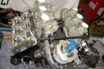 1977 Laverda 1000 V6 Prototype Engine as removed from the 1991 Zanini V6