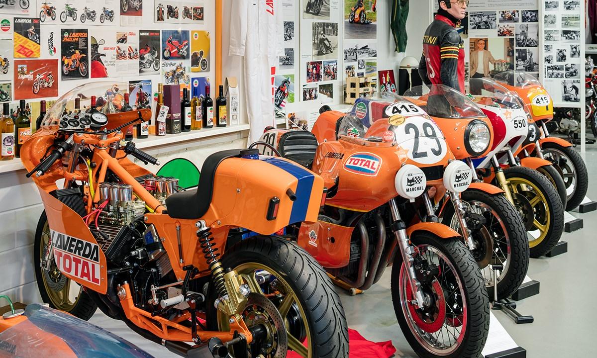 Laverda V6 and One of Three remaining 1000 Spaceframe Works Endurance Racers