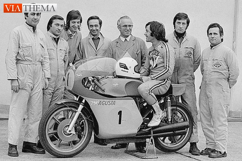 MV Agusta's closes racing department in 1976 and Arturo Magni starts EPM
