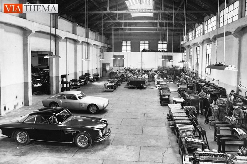 Maserati Factory Engine Assembly, Modena 1956