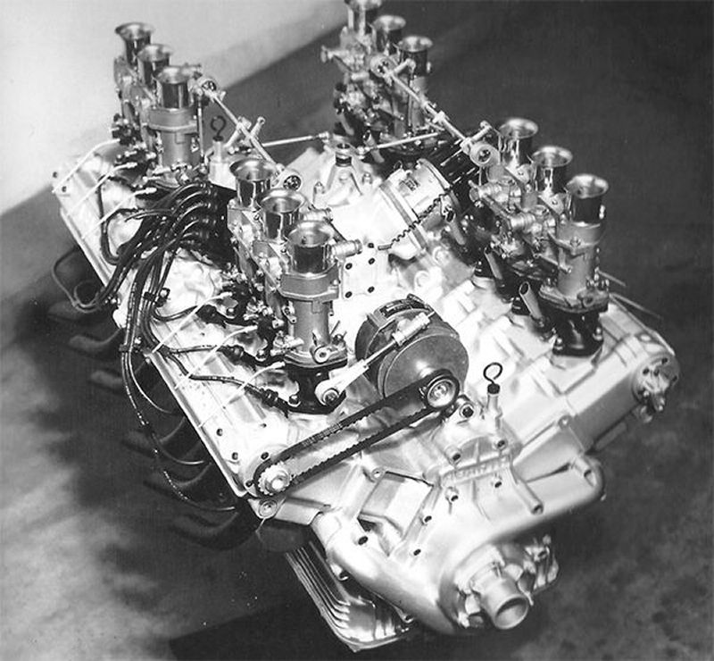 1967 Abarth Tipo 240 naturally aspirated 6000cc 12 Cylinder engine